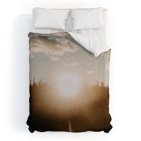 Chelsea Victoria Autumn Sunsets Duvet Cover