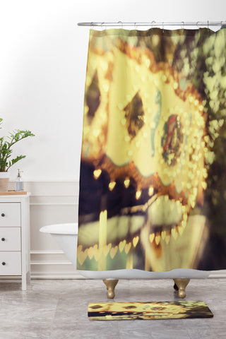 Chelsea Victoria Away We Go Shower Curtain And Mat