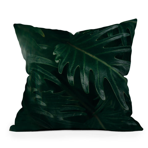 Chelsea Victoria Balmy Palm Throw Pillow