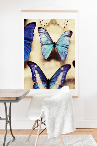 Chelsea Victoria Blue Blue Art Print And Hanger
