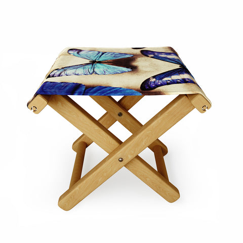 Chelsea Victoria Blue Blue Folding Stool