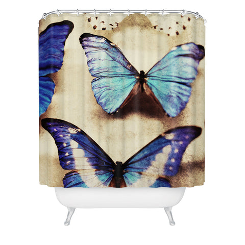Chelsea Victoria Blue Blue Shower Curtain