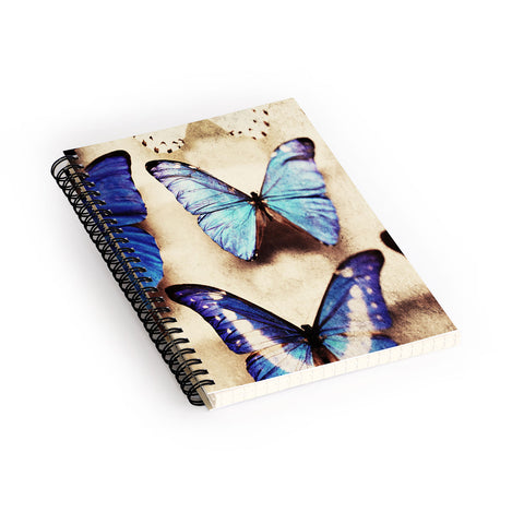 Chelsea Victoria Blue Blue Spiral Notebook