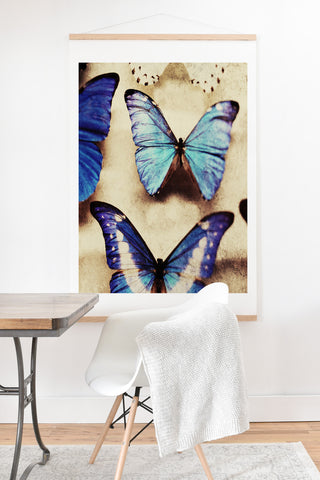 Chelsea Victoria Blue Jeans Art Print And Hanger