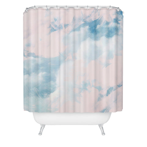 Chelsea Victoria Blush Lullaby Shower Curtain