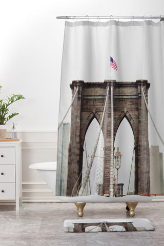 Chelsea Victoria Brooklyn Brave Shower Curtain And Mat