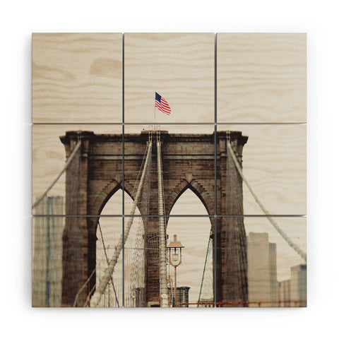 Chelsea Victoria Brooklyn Brave Wood Wall Mural