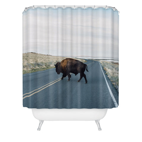 Chelsea Victoria Buffalo Bill Shower Curtain
