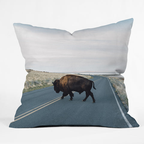 Chelsea Victoria Buffalo Bill Outdoor Throw Pillow