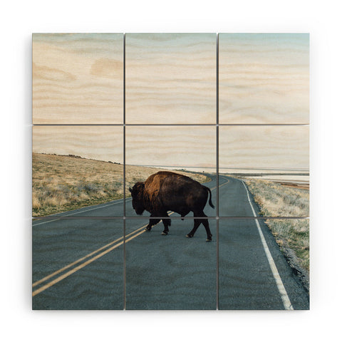 Chelsea Victoria Buffalo Bill Wood Wall Mural