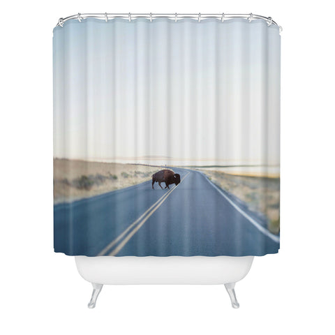 Chelsea Victoria Buffalo Crossing Shower Curtain