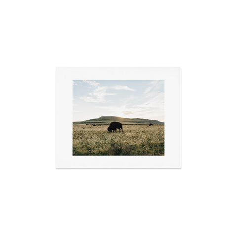 Chelsea Victoria Buffalo Sunset Art Print