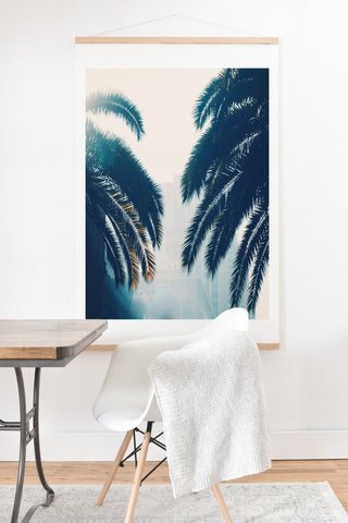 Chelsea Victoria California Blue Art Print And Hanger