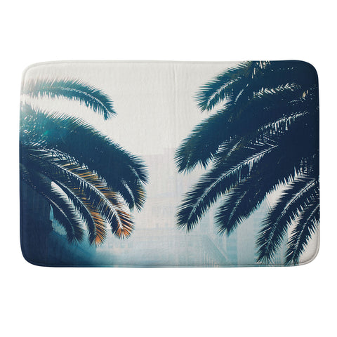Chelsea Victoria California Blue Memory Foam Bath Mat