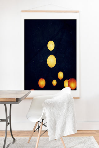 Chelsea Victoria Dancing In The Starlight Art Print And Hanger