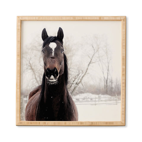 Chelsea Victoria Dark Horse Framed Wall Art
