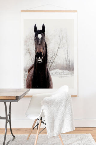 Chelsea Victoria Dark Horse Art Print And Hanger