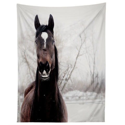 Chelsea Victoria Dark Horse Tapestry