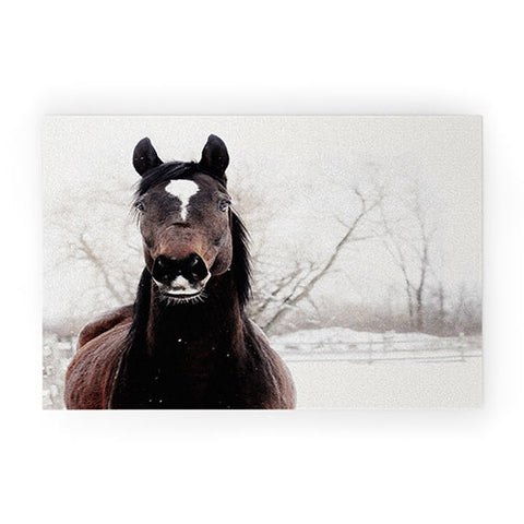 Chelsea Victoria Dark Horse Welcome Mat