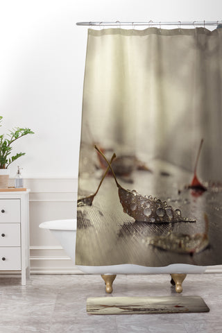 Chelsea Victoria December Mornings Shower Curtain And Mat