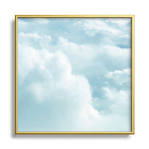 Chelsea Victoria Delicate Metal Square Framed Art Print