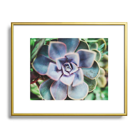 Chelsea Victoria Desert Rain Metal Framed Art Print