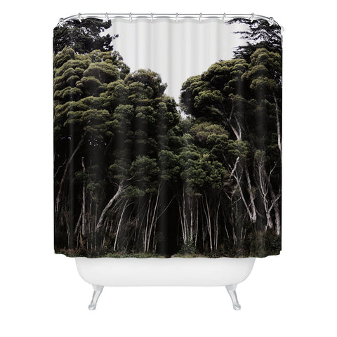 Chelsea Victoria Do Not Go Into The Woods Shower Curtain