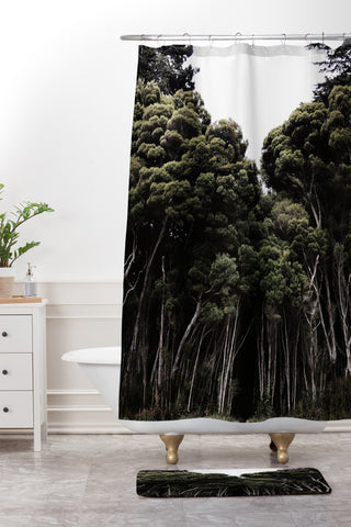 Chelsea Victoria Do Not Go Into The Woods Shower Curtain And Mat