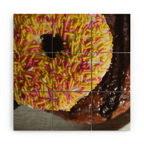 Chelsea Victoria Donut King Wood Wall Mural