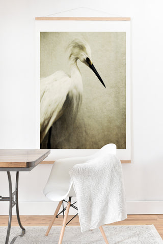 Chelsea Victoria Egret To See You Art Print And Hanger