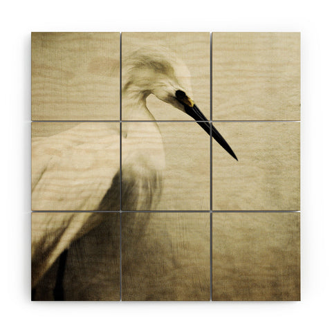 Chelsea Victoria Egret To See You Wood Wall Mural