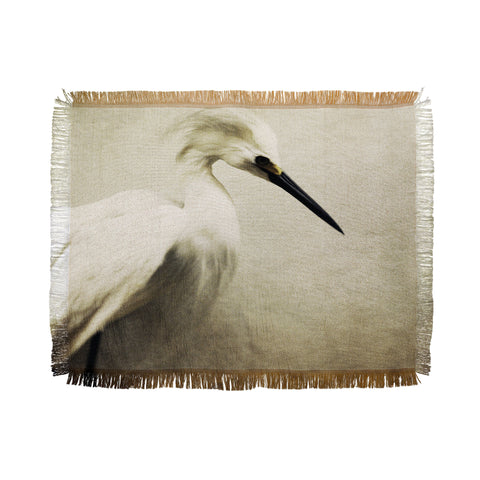 Chelsea Victoria Egret To See You Throw Blanket
