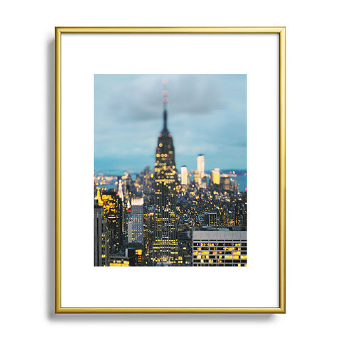 Chelsea Victoria Empire State Of Mind Metal Framed Art Print
