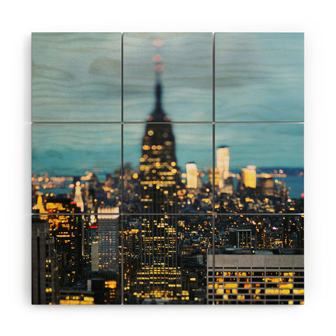Chelsea Victoria Empire State Of Mind Wood Wall Mural