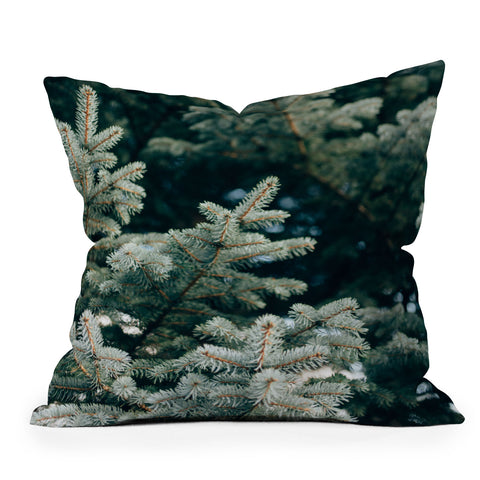 Chelsea Victoria Evergreen Throw Pillow