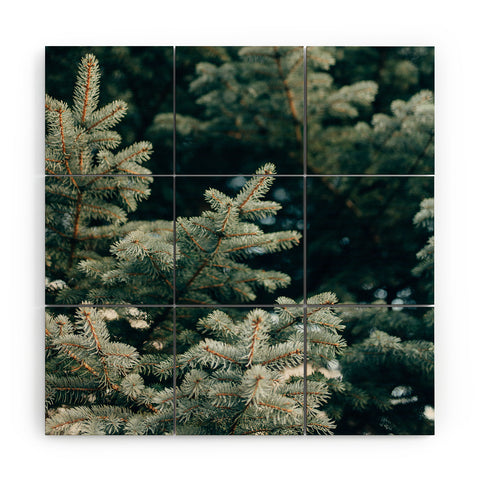 Chelsea Victoria Evergreen Wood Wall Mural