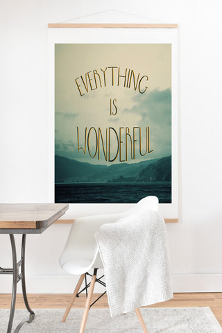 Chelsea Victoria Everything Is Wonderful Art Print And Hanger