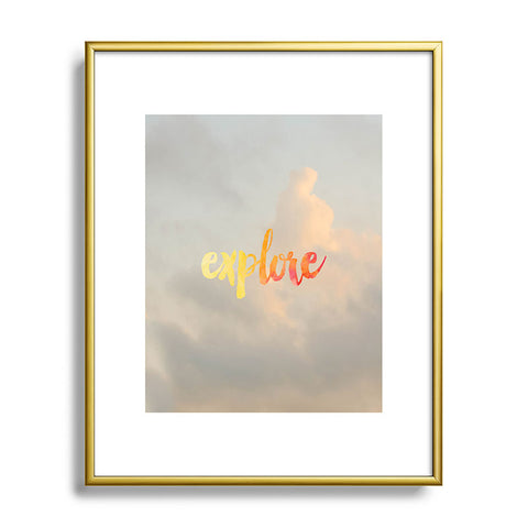 Chelsea Victoria Explore No 2 Metal Framed Art Print