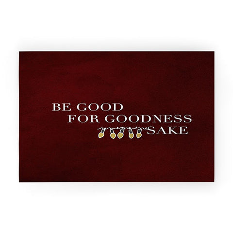 Chelsea Victoria For Goodness Sake Welcome Mat