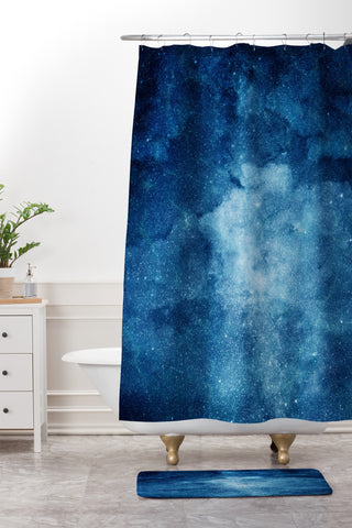 Chelsea Victoria Gatsby and Daisy Shower Curtain And Mat