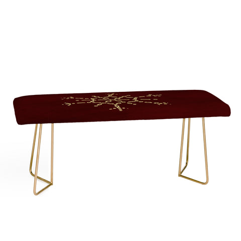 Chelsea Victoria Gold Snowflake No 2 Bench