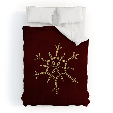 Chelsea Victoria Gold Snowflake No 2 Comforter
