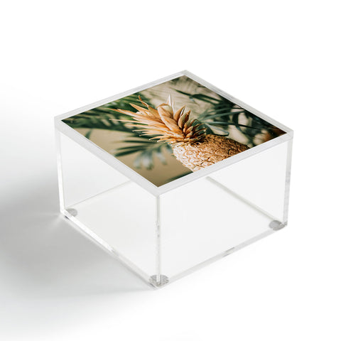 Chelsea Victoria Golden Pineapple in Paradise Acrylic Box