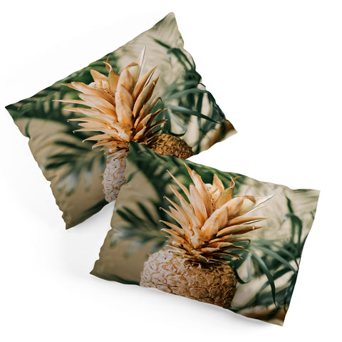 Chelsea Victoria Golden Pineapple in Paradise Pillow Shams
