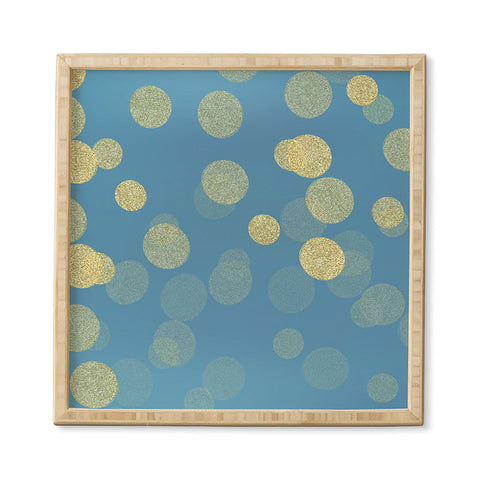 Chelsea Victoria Golden Rain Framed Wall Art