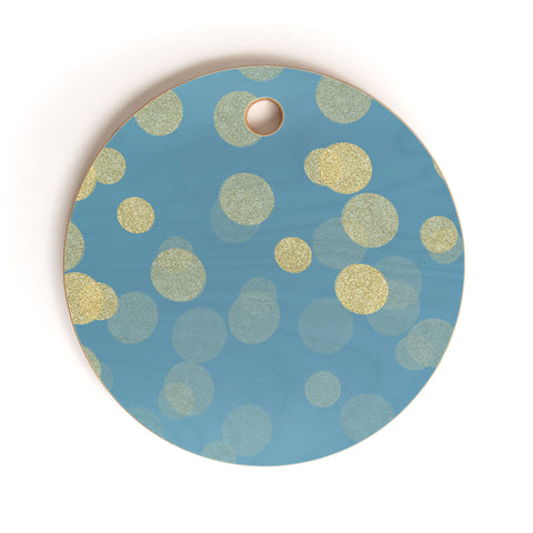 Chelsea Victoria Golden Rain Cutting Board Round