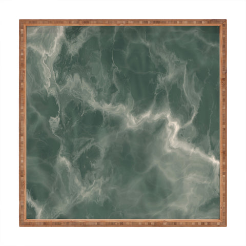 Chelsea Victoria Green Marble Square Tray