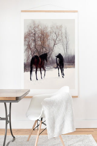 Chelsea Victoria Horsing Around Art Print And Hanger