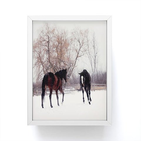 Chelsea Victoria Horsing Around Framed Mini Art Print