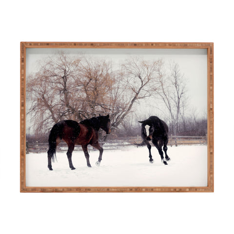Chelsea Victoria Horsing Around Rectangular Tray